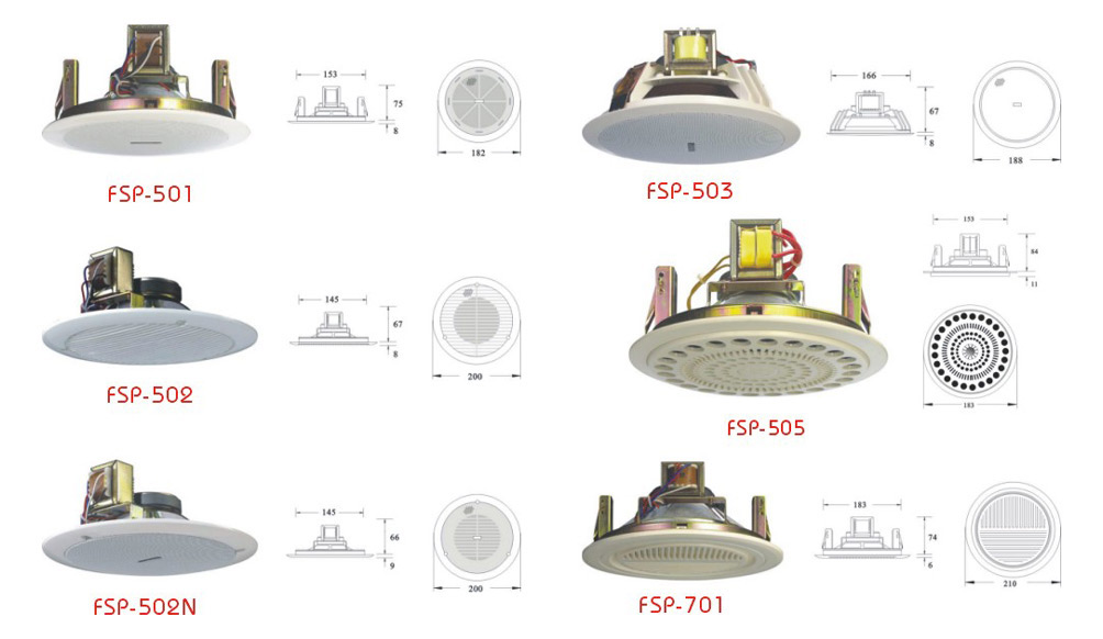  Ceiling Speaker (Потолочные спикера)