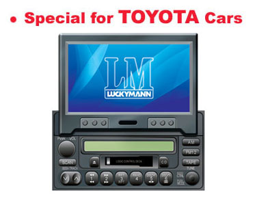  7" In-Dash Full Motorized TFT Monitor for Toyota ( 7" In-Dash Full Motorized TFT Monitor for Toyota)