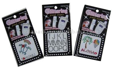  Rhinestone Stickers Used for Phone/MP3 Player