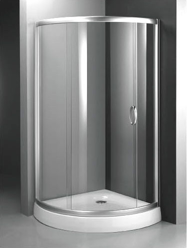  Arc Shaped Sliding Shower Door (Arc en forme de portes de douche coulissantes)