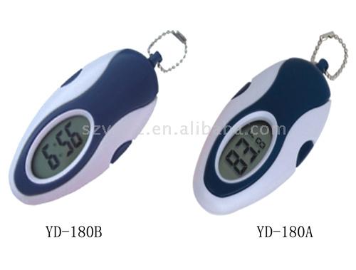  Thermometer with Clock