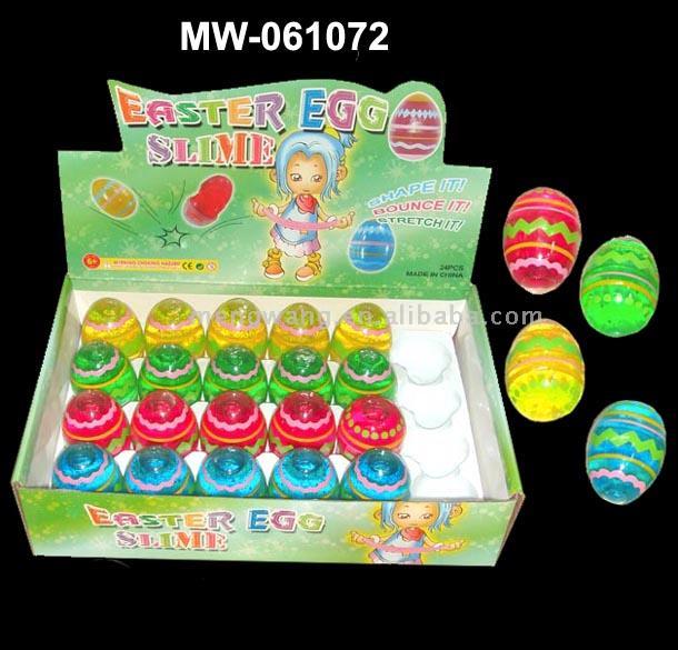  Easter Eggs Slime (Oeufs de Pâques Slime)