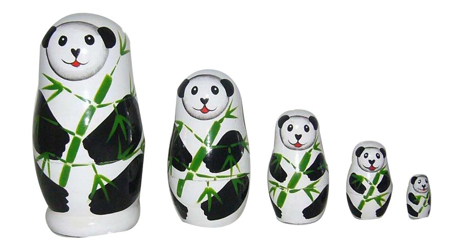  Wooden Nesting Doll (Деревянная матрешка)