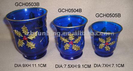  Glass Candleholder