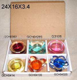  Glass Candleholder