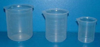  Plastic Beakers (Kunststoff-Becher)