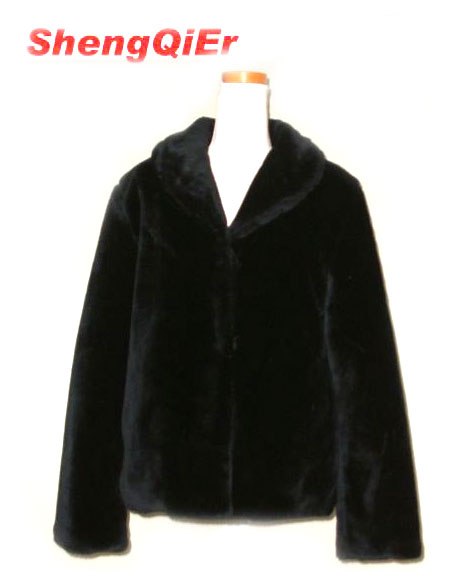  Ladies` Shawl Collar Coat (Ladies `Col châle Coat)