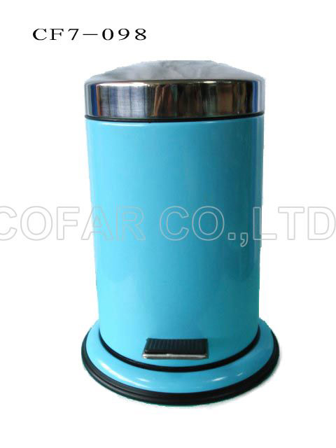  Stainless Steel Round Dustbin (Rondes en acier inoxydable Poubelle)