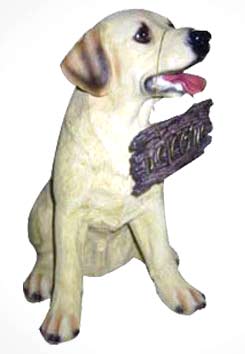  Resinic Dog with Dog Tag (Résiniques Dog avec Dog Tag)