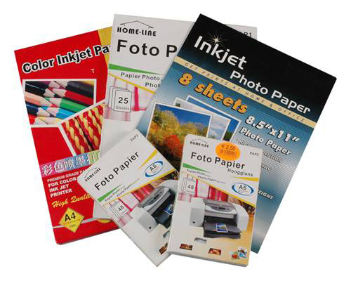  Compatible Photo Paper & Color Inkjet Paper