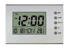  LCD Desktop Calendar With alarm (LCD Desktop Calendar Grâce à son alarme)