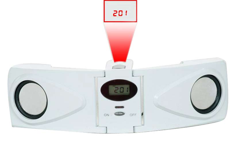 LCD Projection Clock with MP3 Amplifier (Проекционный ЖК-часы с MP3-усилитель)