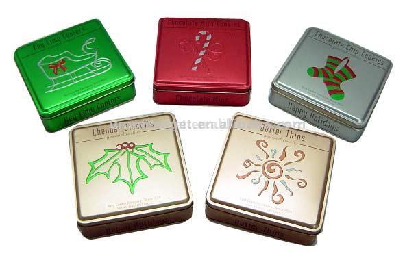 Square Tin Box (Square Tin Box)