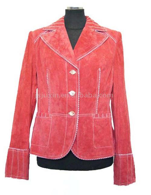  Women`s Pig Skin Jacket (Женская кожа свиньи Куртка)