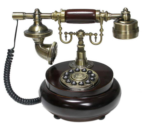  Antique Style Wooden Telephone ( Antique Style Wooden Telephone)