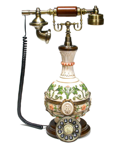  Antique Resinous Telephone ( Antique Resinous Telephone)