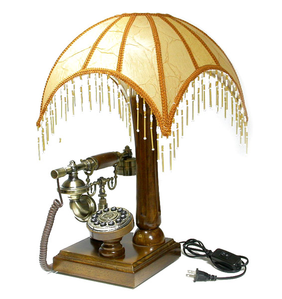  Antique Style Wooden Telephone (Style antique en bois Téléphone)