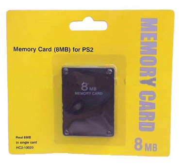  PS2 8MB Memory Card (PS2 8MB Memory Card)