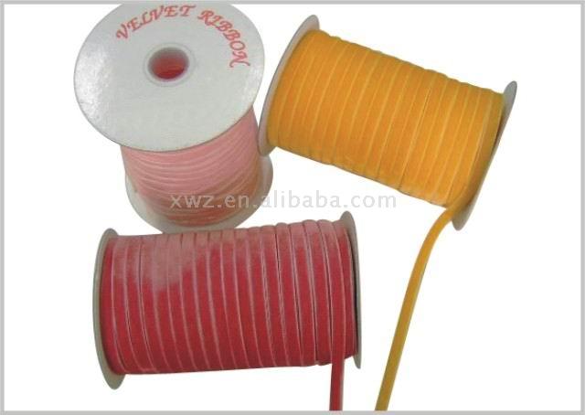  Velvet Ribbon (100% Nylon) (Ruban velours (100% Nylon))