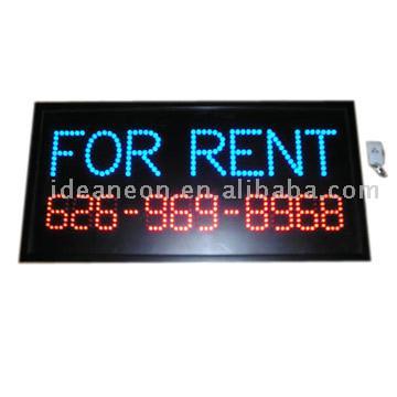  LED Sign Remote (LED Sign distance)