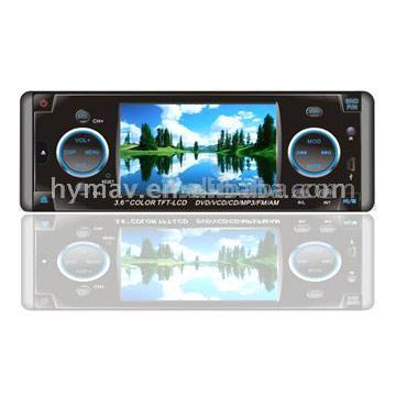  3.6" One-DIN In-Dash DVD Player with Bluetooth (3,6 "One-Дин-Даш DVD-плеер с Bluetooth)