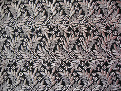  Net Lace with Embroidery ( Net Lace with Embroidery)