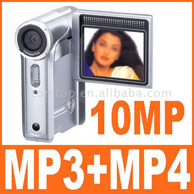  Digital Video Camera with MP3 Player & MP4