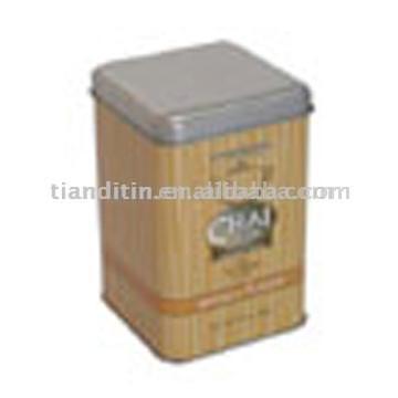  Square Tin Box ( Square Tin Box)