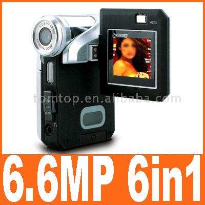  6.6MP Digital Video Camera Camcorder with MP3 (6.6MP Цифровая видеокамера Видеокамера с поддержкой MP3)