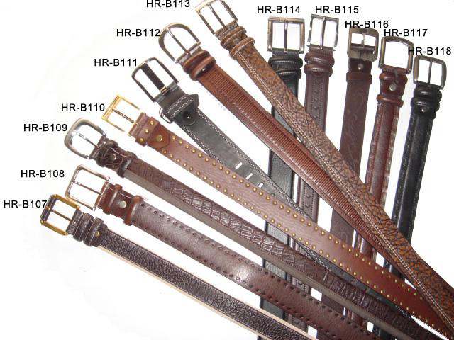  Men`s Cow Leather Belt