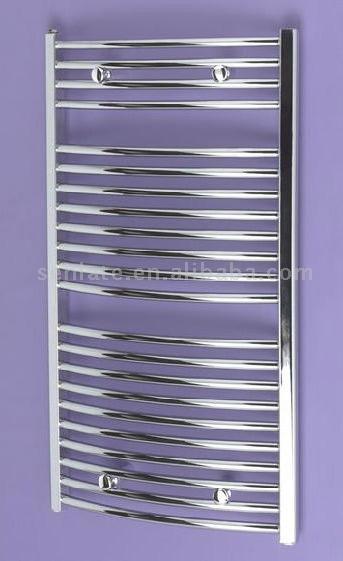  Chrome Curved Heating Towel Rail (1050) (Chrome Chauffage Curved Towel Rail (1050))