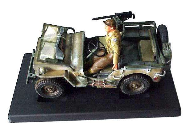  Plastic Figure - 4" Military Figure