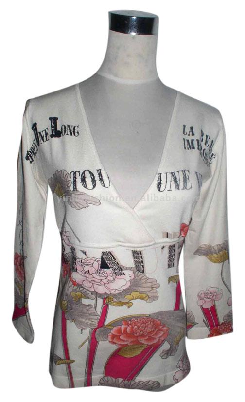  Women`s Printed Sweater (Women`s Imprimé Sweater)