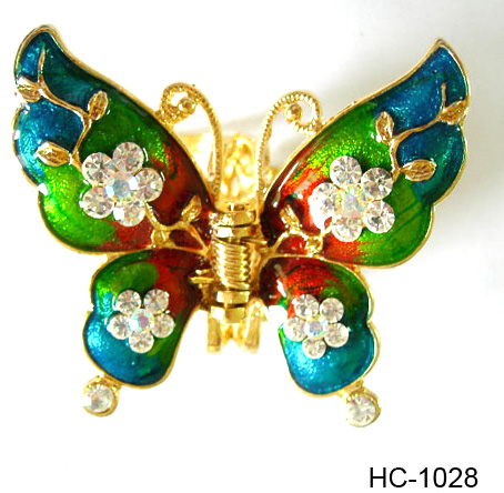  Enamel Butterfly Hair Claw Clip ( Enamel Butterfly Hair Claw Clip)
