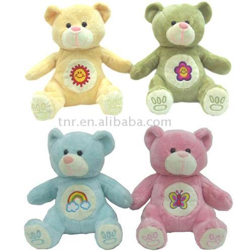  Stuffed Toy 4pc Sitting Gift Bear ( Stuffed Toy 4pc Sitting Gift Bear)