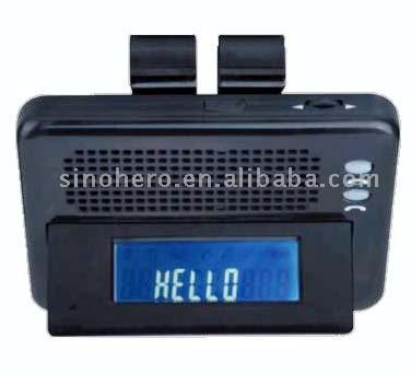  Bluetooth LCD Hand-Free Car Kit (LCD Bluetooth Hand-Free Car Kit)