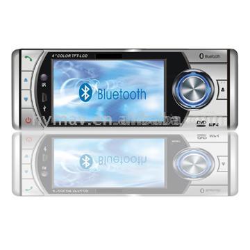  4" One-DIN In-Dash DVD Player with Bluetooth and Touch Screen (4 "One-Дин-Даш DVD-плеер с Bluetooth и сенсорным экраном)