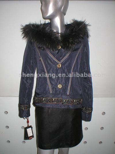  Ladies` Textile Coat
