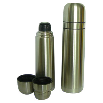  750ml Vacuum Flask with Double Lid (750мл термос с крышкой Double)