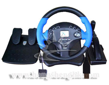 Auto Racing Frequencies on Large Racing Wheel For Ps2 Usb   Large Racing Wheel For Ps2 Usb