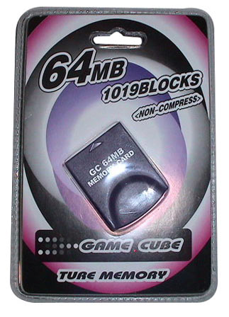  Memory Card for GameCube (Carte mémoire pour GameCube)