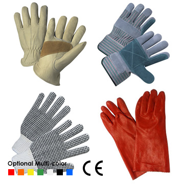  Heavy Duty Double Palm Leather Gloves (Heavy Duty Double Palm кожи перчатки)