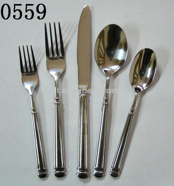  Stainless Steel Flatware (0559) (Couverts de table en acier inoxydable (0559))