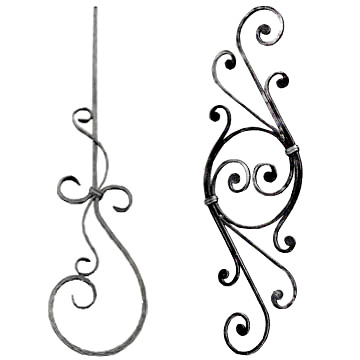  Wrought Iron Product (Fer forgé sur le produit)