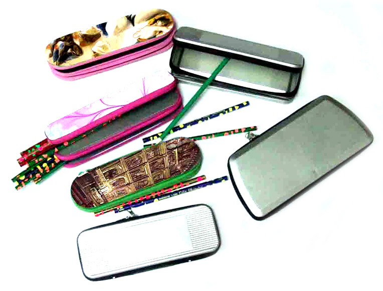  Zipper Tin Pencil Case