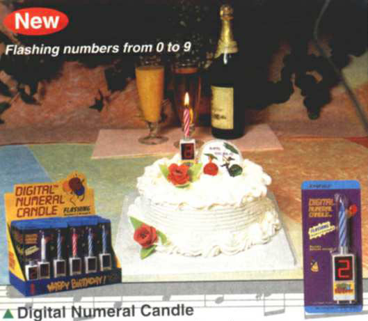  Digital Number Candle ( Digital Number Candle)