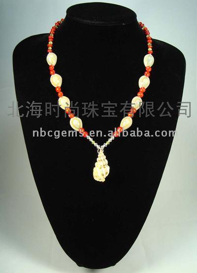  Jequirity Necklace (1003)