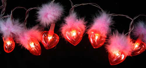 20L Red Heart with Feather (20L coeur rouge avec des plumes)