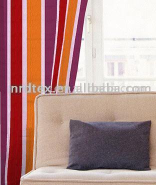  Stripe Organza Curtain (Полоса органзы занавес)