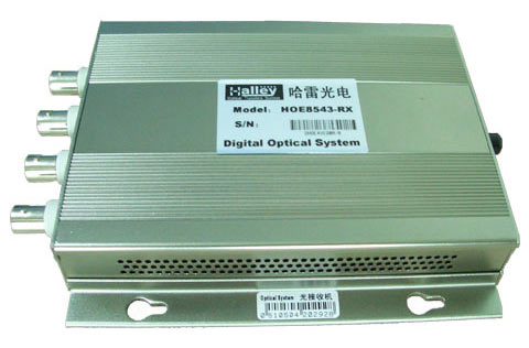  4ch Video + 4ch Audio/Data Optical Transmitter/Receiver (4-Kanal-Video + 4-Kanal-Audio / Daten Optische Transmitter / Receiver)